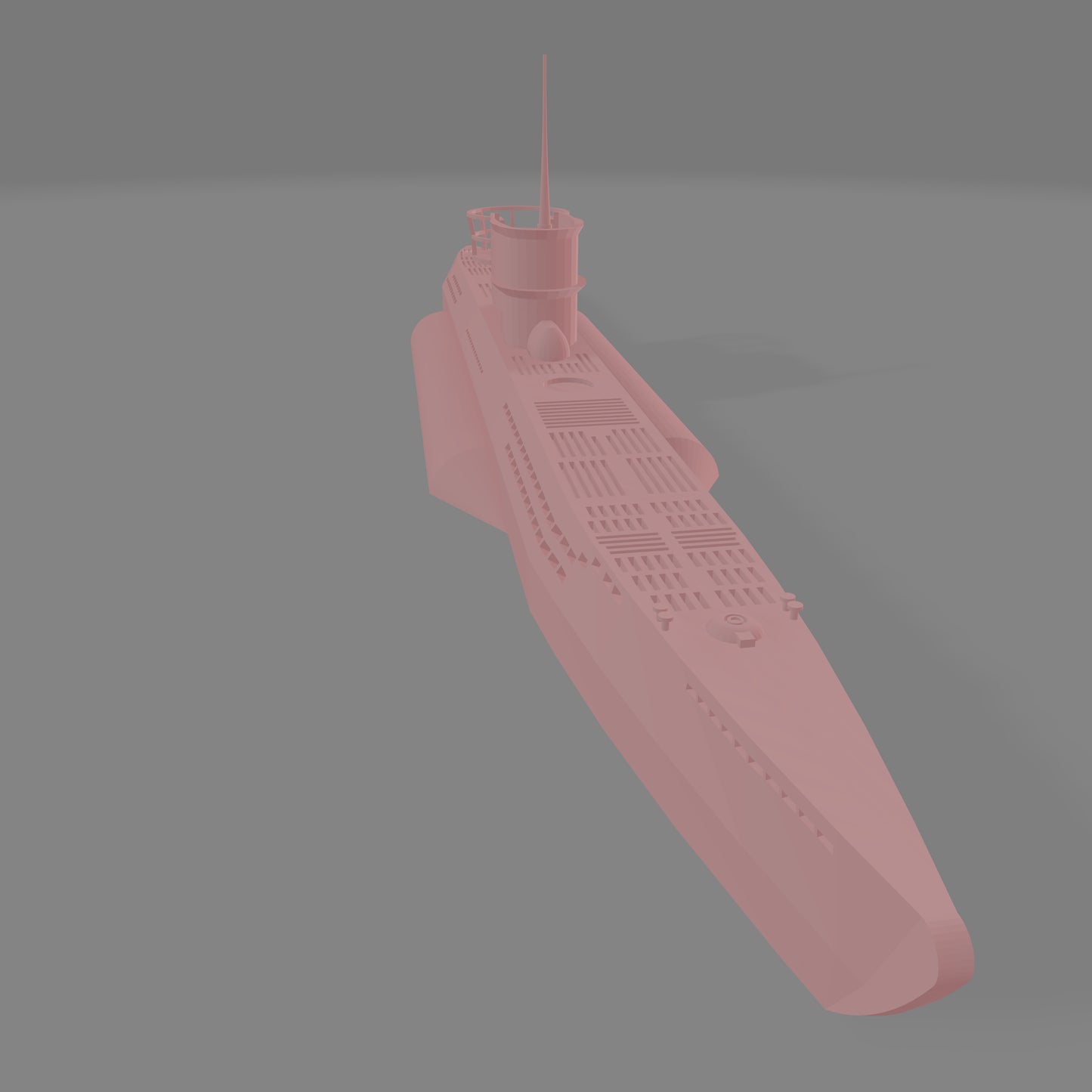 German U-Boat Type 7 - Commissioned