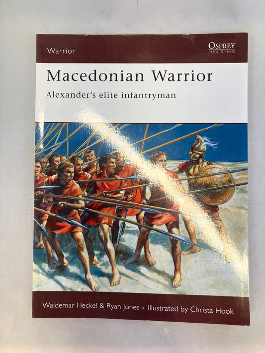 Macedonian Warrior Osprey Book